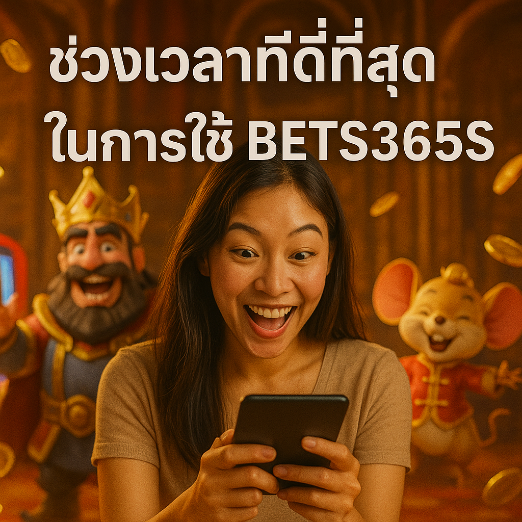 ช่วงเวลาที่ดีที่สุดในการใช้ BETS365S
