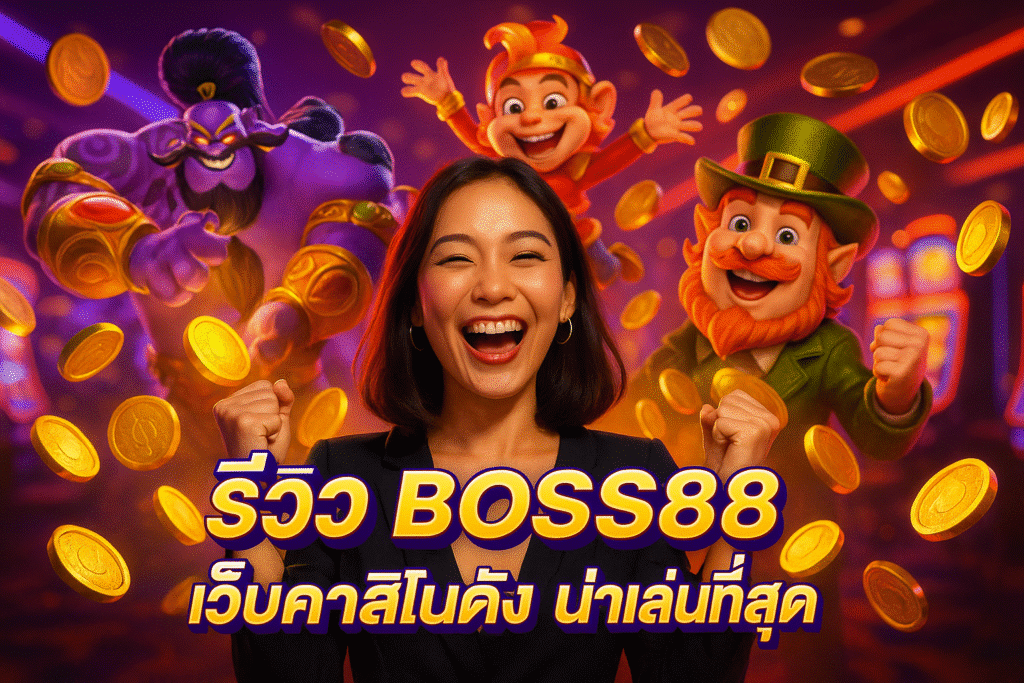 รีวิว BOSS88 เว็บคาสิโนดัง น่าเล่นที่สุด
